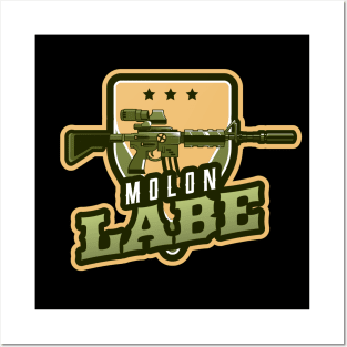 Rifle | Molon Labe Posters and Art